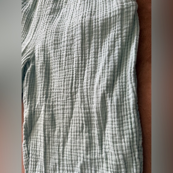 MARKET & SPRUCE Dria Extra High Rise Straight Leg Gauze Ankle Pant Size Medium - Picture 5 of 11